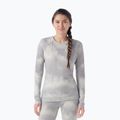 Жіноча термофутболка Smartwool Merino 250 Baselayer Crew Boxed з довгим рукавом світло-сіра туманна сосна