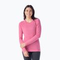 Жіноча термоактивна кофта Smartwool Merino 250 Baselayer Crew Boxed garden pink heather
