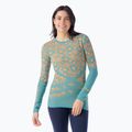 Жіноча термоактивна кофта Smartwool Intraknit Thermal Merino Base Layer Pattern Crew cascade