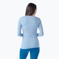 Жіноча термоактивна кофта Smartwool Intraknit Thermal Merino Baselayer Crew serene blue/white 2