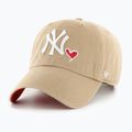 Кепка 47 Brand MLB New York Yankees Icon CLEAN UP khaki