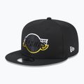 Бейсболка New Era Split Logo 9Fifty Los Angeles Lakers black 2