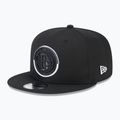 Бейсболка New Era Split Logo 9Fifty Brooklyn Nets black 2