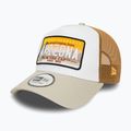 Чоловіча бейсболка New Era Patch Trucker світло-бежева