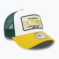 Чоловіча бейсболка New Era Patch Trucker жовта 3