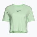 Футболка тренувальна жіноча Nike Pro Dri-Fit Cropped vapour green