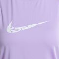 Топ для бігу жіночий Nike One Graphic TT lilac bloom/white 3