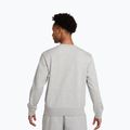 Кофта чоловіча Nike Club French Terry Crew dark grey heather/white 3