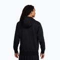 Кофта чоловіча Nike Club French Terry Pullover Hoodie black/black/white 3