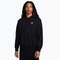 Кофта чоловіча Nike Club French Terry Pullover Hoodie black/black/white