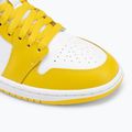 Кросівки жіночі Nike Air Jordan 1 Mid white/black/vivid sulfur 7