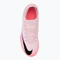 Кросівки футбольні дитячі Nike Mercurial САПerfly 9 Club FG/MG Junior pink foam/black 5
