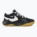 Кросівки волейбольні Nike Hyperquick Court Flight black/white-flat silver 2