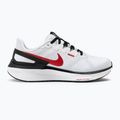 Кросівки для бігу чоловічі Nike Structure 25 white/black/light ммoke grey/fire red 2