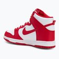 Кросівки Nike Dunk High white/university red 3