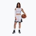 Жіночі баскетбольні шорти  Jordan Sport Diamond 4" white/black/black/white 2