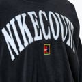 Кофта тенісна жіноча Nike Court Heritage OOS black / black / flat pewter / white 3