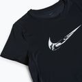 Футболка для бігу жіноча Nike One Dri-Fit black/white 3