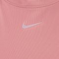 Жіноча футболка Nike One Classic Dri-Fit каньйон рожевий/чорний 3