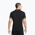 Футболка поло тенісна чоловіча Nike Court Heritage Polo black/white 3