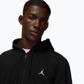 Чоловіча флісова толстовка Nike Jordan Brooklyn Fleece Full Zip black/white 4