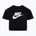 Дитяча футболка Nike Sportswear Кропована чорна