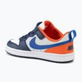 Кросівки дитячі Nike Court Borough Low Recraft white/navy/orange 3