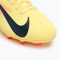 Кросівки футбольні дитячі Nike Vapor 16 Club Kylian Mbappe FG/MG light laser orange/armory navy 7