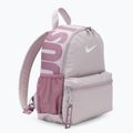 Рюкзак міський дитячий Nike Brasilia Just Do It Mini 11 л platinum violet/plum dust/white 2