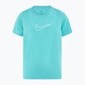 Дитяча футболка Nike One Dri-Fit зелений мороз / білий