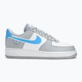 Чоловічі кросівки Nike Air Force 1 '07 Next Nature вовчий сірий / білий / університетський синійбі 2