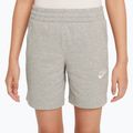 Шорти дитячі Nike Sportswear Club 6" dark grey heather/white 4