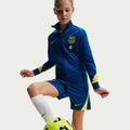 Шорти футбольні дитячі Nike FC Barcelona Strike SE Jr gym blue/opti yellow/opti yellow 8