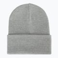 Шапка зимова Nike Peak Swoosh Beanie dark grey heather/white 2