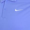 Футболка тенісна чоловіча Nike Court Dri-Fit Polo Solid royal pulse / white 3