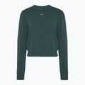 Жіночий світшот Nike Dri-FIT One Crew Neck French Terry жіночий вінтажний зелений/чорний