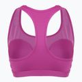 Бюстгальтер для тренувань Nike Swoosh Medium Support hot fuchsia/white 2