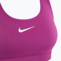 Бюстгальтер для тренувань Nike Swoosh Medium Support hot fuchsia/white 3