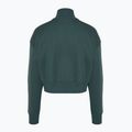 Жіночий спортивний світшот Nike Phoenix Fleece 1/2 на блискавці укорочений вінтажний зелений / вітрильний 2