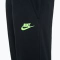 Штани дитячі Nike Sportswear Club Fleece black / volt 3