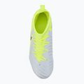 Кросівки футбольні дитячі Nike Phantom Luna 2 Academy FG/MG metallic silver/volt/black 5