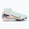 Чоловічі футбольні бутси Nike Superfly 10 Academy Mercurial Dream Speed FG/MG ледь зелені / малиновий пульс / металева золота монета 2