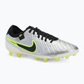 Чоловічі футбольні бутси Nike Legend 10 Pro Ag-Pro металік сріблястий / вольт / чорний
