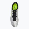 Чоловічі футбольні бутси Nike Legend 10 Pro Ag-Pro металік сріблястий / вольт / чорний 5