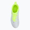 Кросівки футбольні дитячі Nike Phantom Luna 2 Academy AG Jr metallic silver/black/volt 5