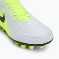 Кросівки футбольні дитячі Nike Phantom Luna 2 Academy AG Jr metallic silver/black/volt 7