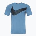 Футболка чоловіча Nike Hyverse Swoosh Dri-Fit aegean storm/black