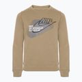 Кофта дитяча Nike Sportswear Standard Issue Crew-Neck khaki