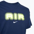 Футболка чоловіча Nike Air Graphic midnight navy/volt 3