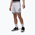 Шорти баскетбольні чоловічі Nike Jordan Mesh Diamond 4" white/black/black